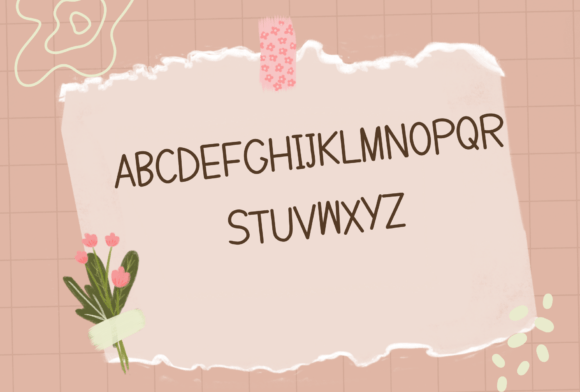 Classic so Cute Font Poster 2