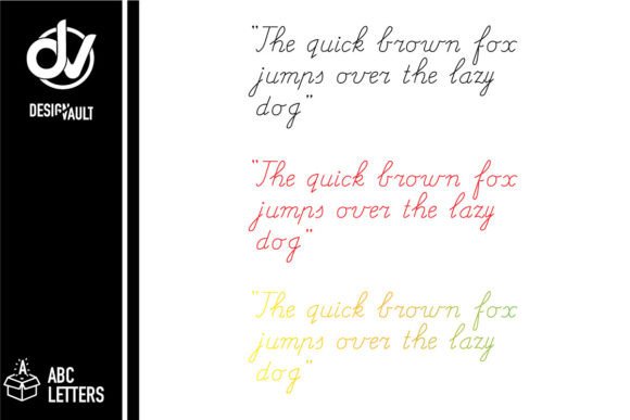 Classmate Font Poster 4