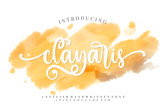 Clayaris Font Poster 1