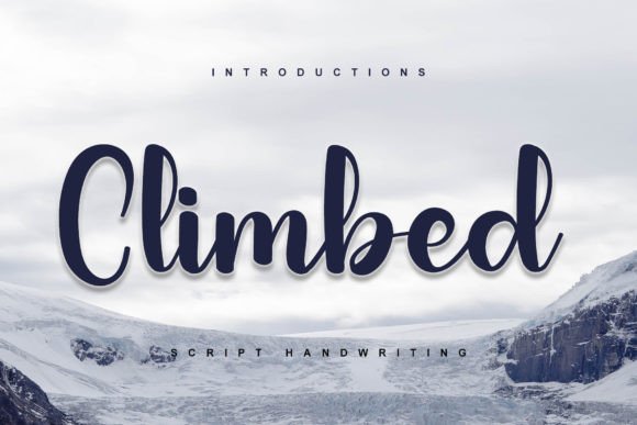 Climbed Font