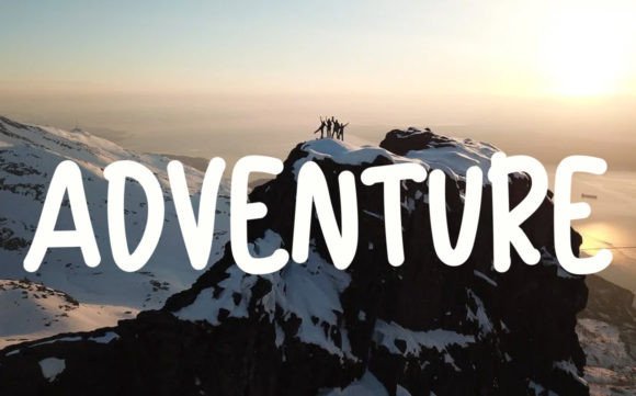 Climber Font Poster 3