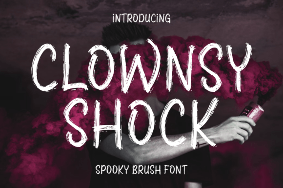 Clownsy Shock Font Clownsy Shock Font Poster 1
