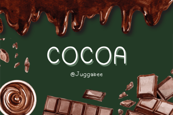 Cocoa Font Poster 1