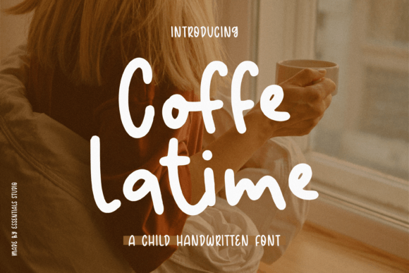 Coffe Latime Font Poster 1