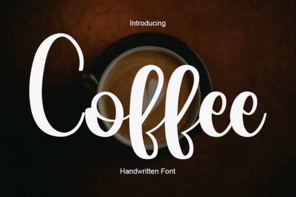 Coffee Font Poster 1