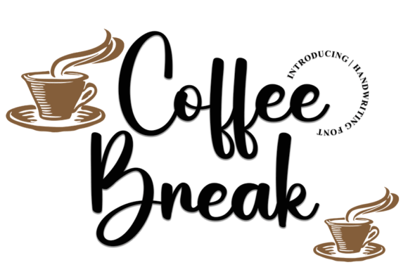 Coffee Break Font Poster 1