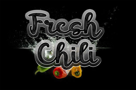 Coklat Font Poster 4