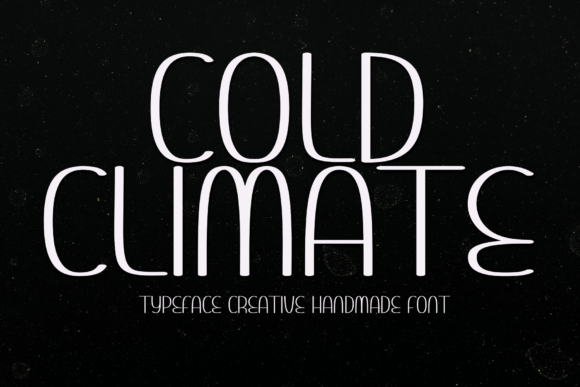 Cold Climate Font Poster 1