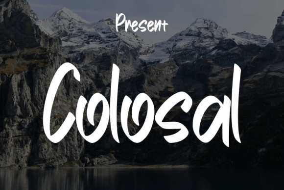 Colosal Font