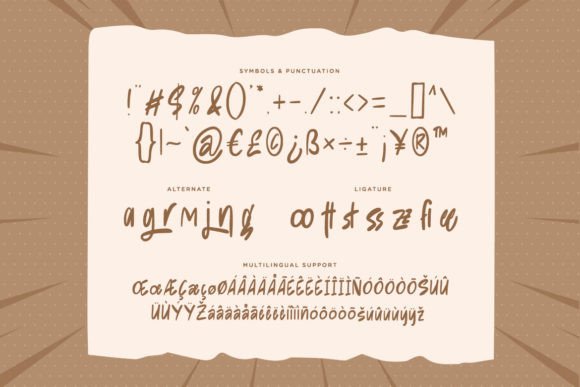 Comigan Street Font Poster 3
