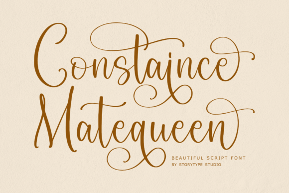 Constaince Matequeen Font Poster 1