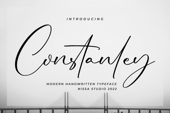 Constanley Font Poster 1