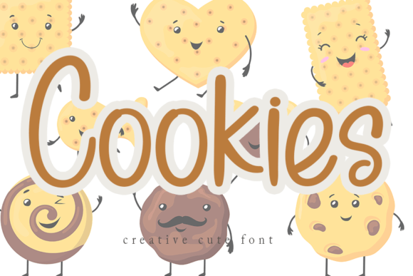 Cookies Font Poster 1