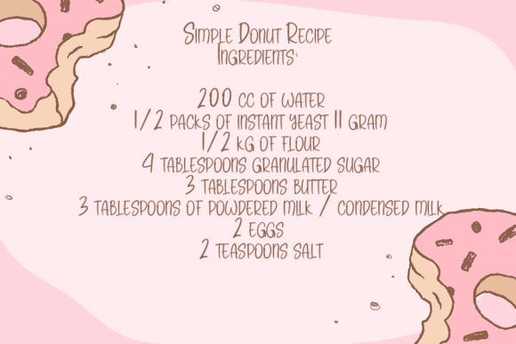 Cookies Font Poster 3