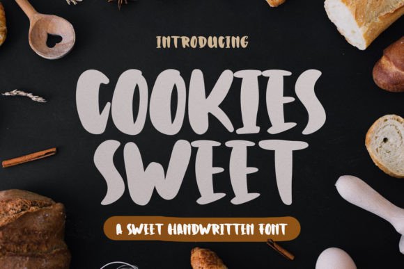 Cookies Sweet Font Poster 1