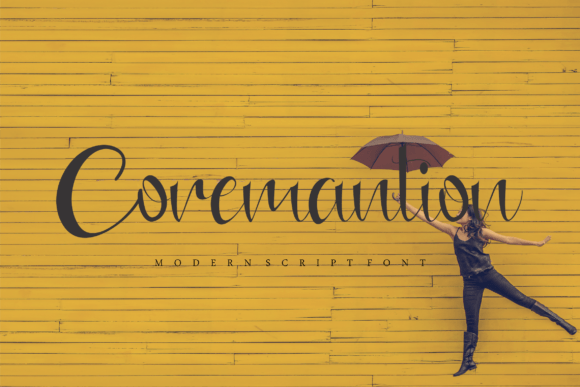Coremantion Font Poster 1