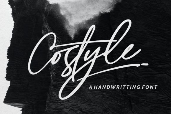 Costyle Font Poster 1