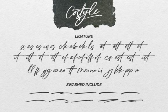Costyle Font Poster 8