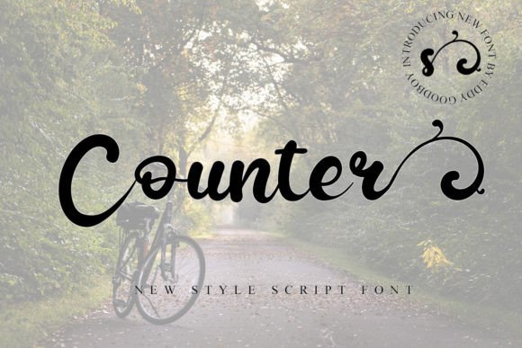 Counter Font