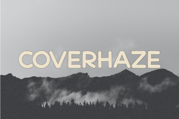 Coverhaze Font Poster 1