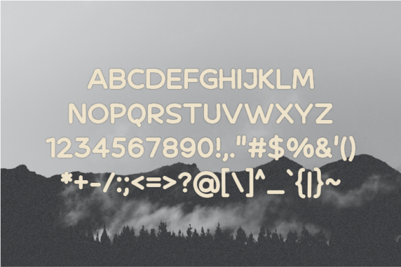 Coverhaze Font Poster 3