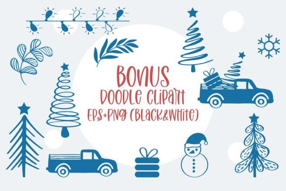 Cozy Winter Duo Font Poster 2