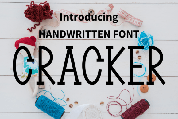 Cracker Font Poster 1