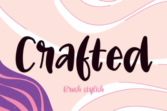 Crafted Font Poster 1