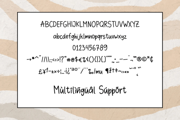 Craftsy Font Poster 5