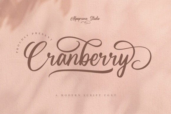 Cranberry Font