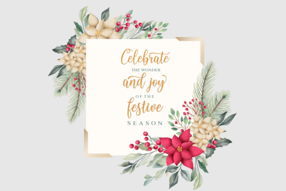 Creative Christmas Font Poster 3