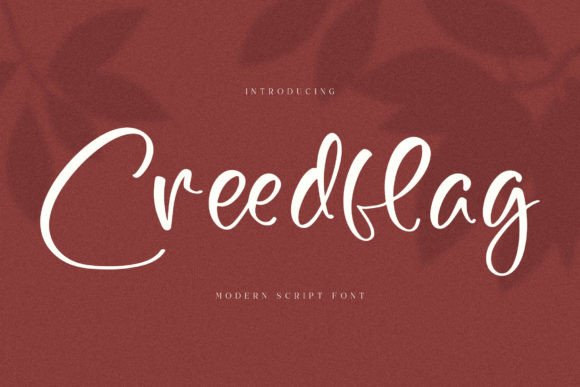 Creedflag Font Poster 1