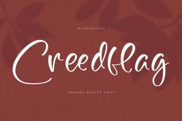 Creedflag Font Creedflag Font Poster 1
