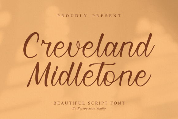 Creveland Midletone Font Poster 1