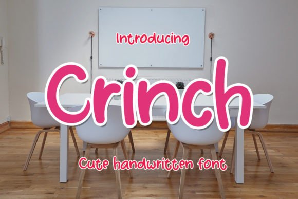 Crinch Font Poster 1