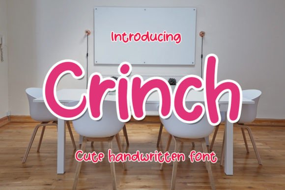 Crinch Font Poster 1