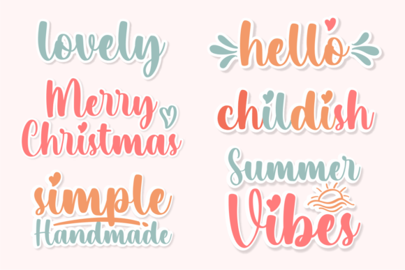 Crista Font Poster 4