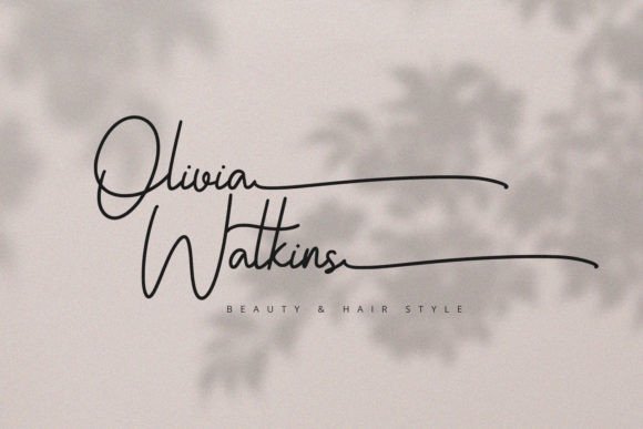 Cristine Font Poster 2