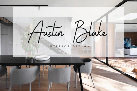 Cristine Font Poster 3
