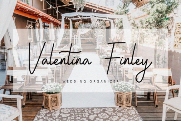 Cristine Font Poster 10