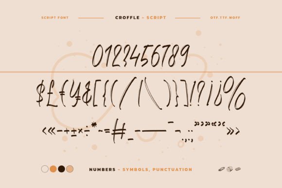 Croffle Font Poster 10