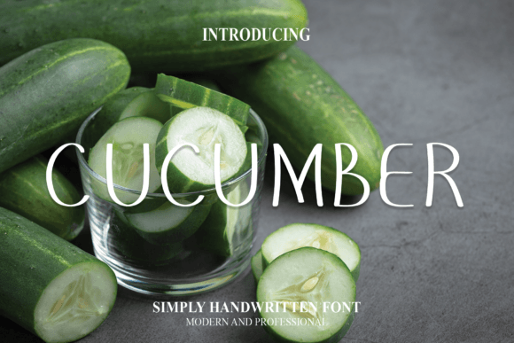 Cucumber Font