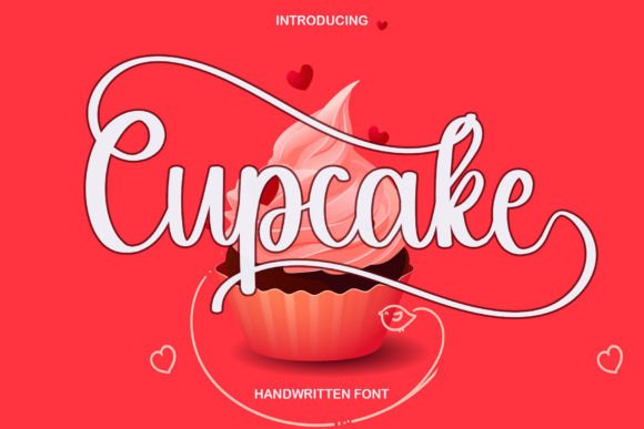 Cupcake Font Poster 1