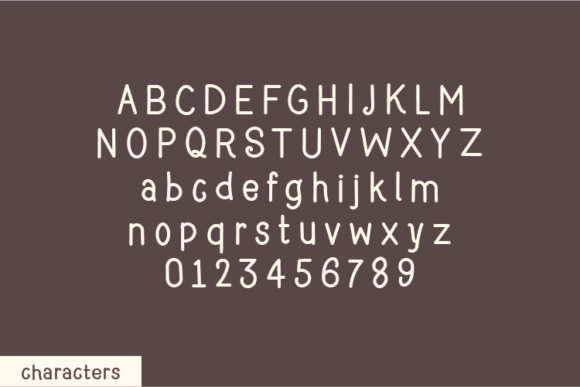 Curious Font Poster 2