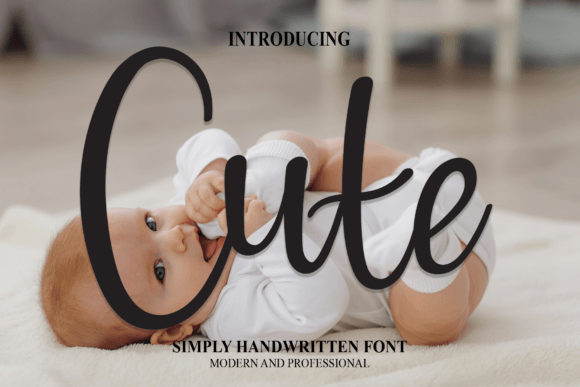Cute Font Cute Font Poster 1