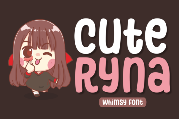 Cute Ryna Font Poster 1