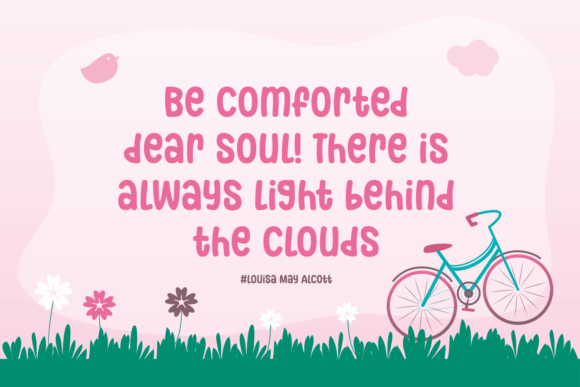Cute Ryna Font Poster 4