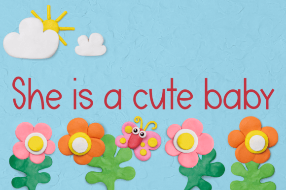 Cutekids Font Poster 3