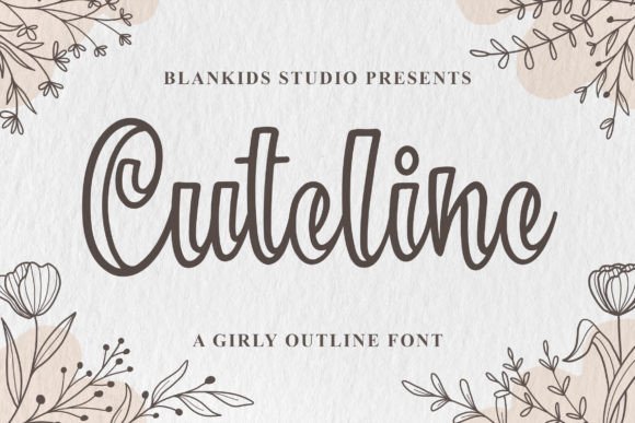 Cuteline Font