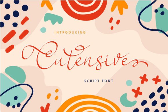 Cutensive Font